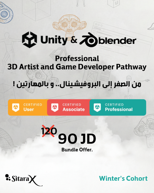 Game Designer and Developer Course (Unity Engine and Blender)